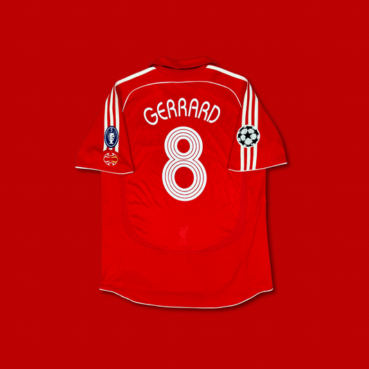 2006/07 Liverpool Home Shirt - Gerrard - L