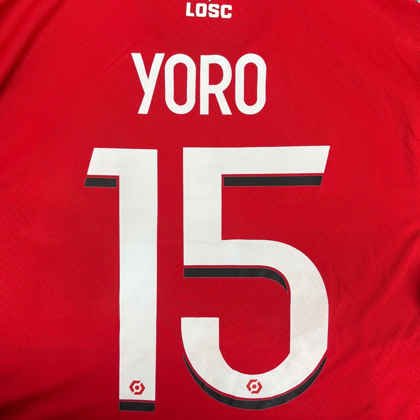 2022/23 LOSC Lile Home Shirt - Yoro - L