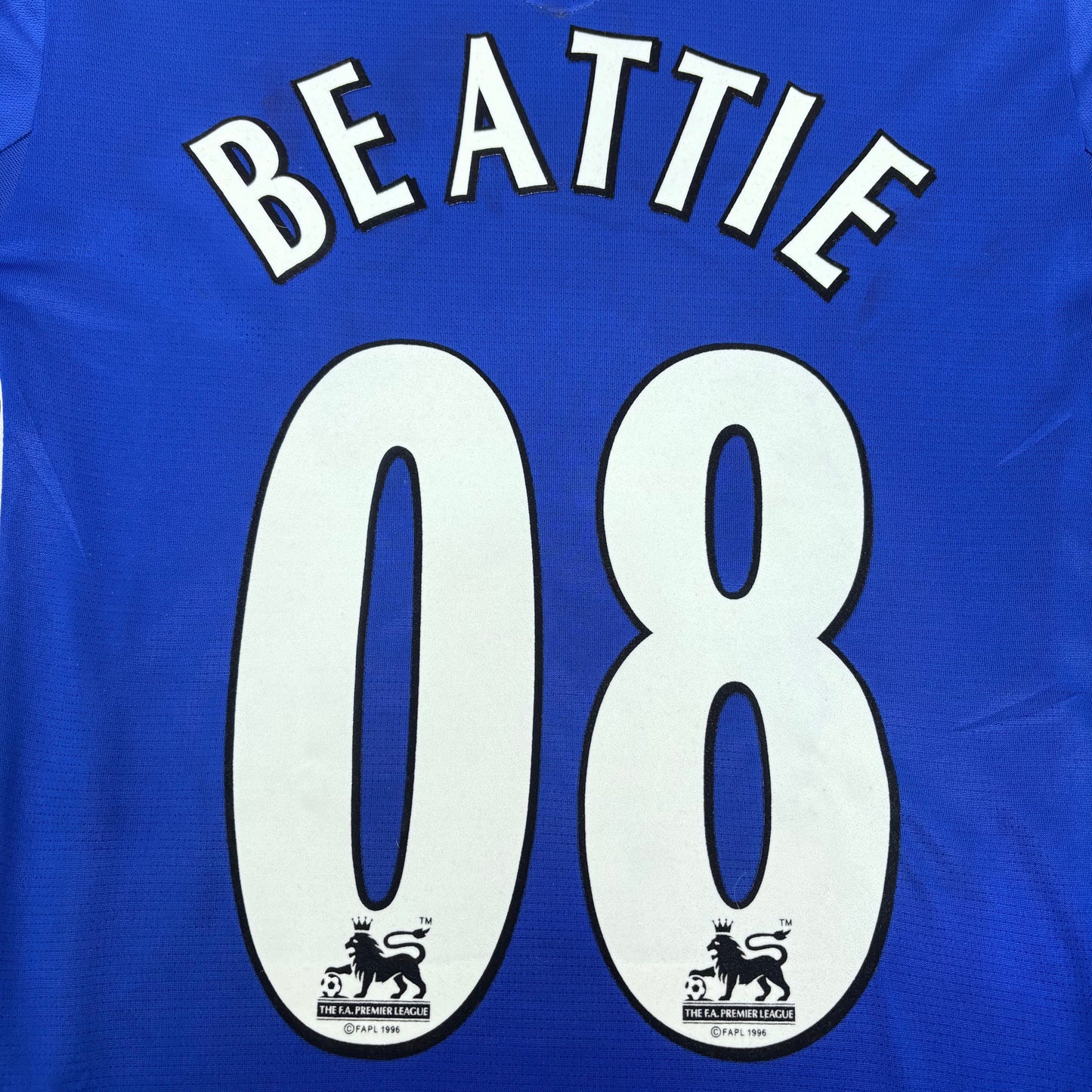 2005/06 Everton Home Shirt - Beattie - M