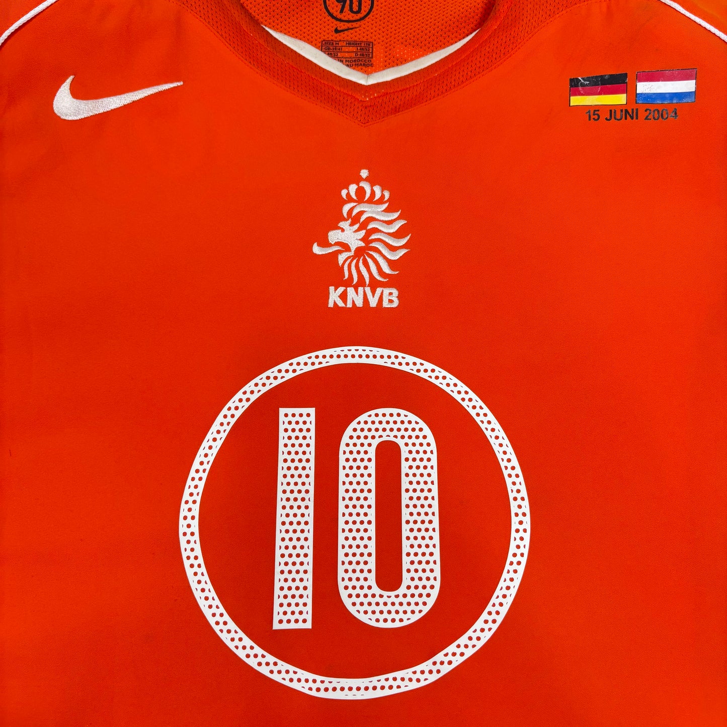 2004/05 Netherlands Home Shirt - Van Nistelrooy - M
