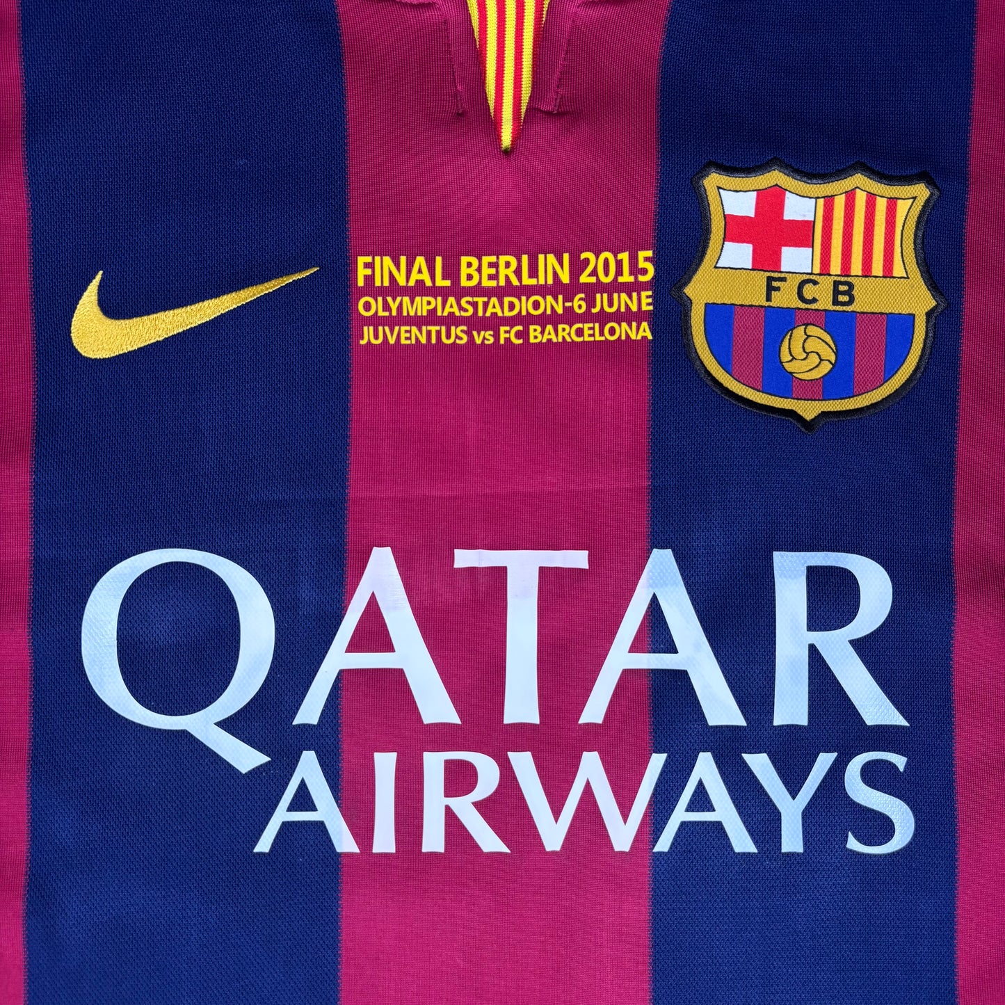 2014/15 Barcelona Home Shirt - Messi - XL