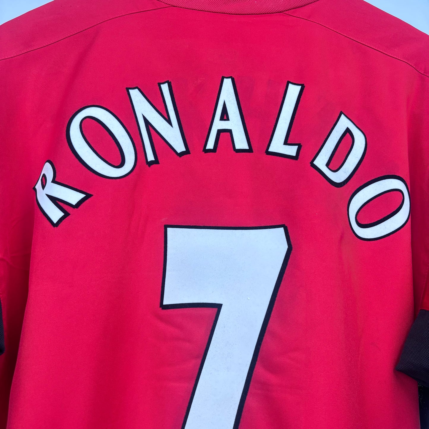 2003/04 Manchester United Home Shirt - Ronaldo - L