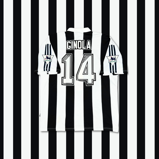 1996/97 Newcastle Home Shirt - Ginola - XL