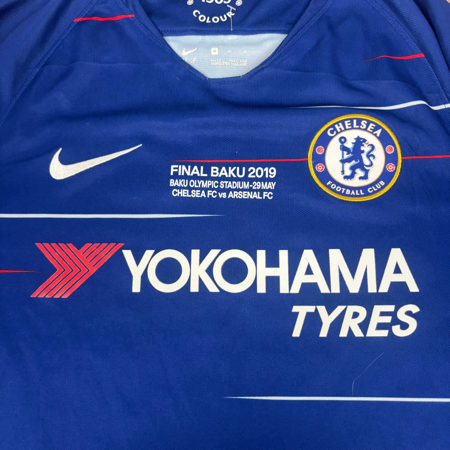 2018/19 Chelsea Home Shirt - Hazard - M