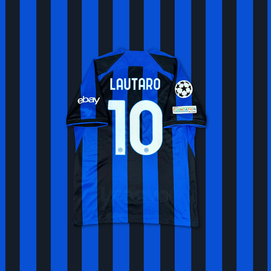 2022/23 Inter Milan Home Shirt - Lautaro - L