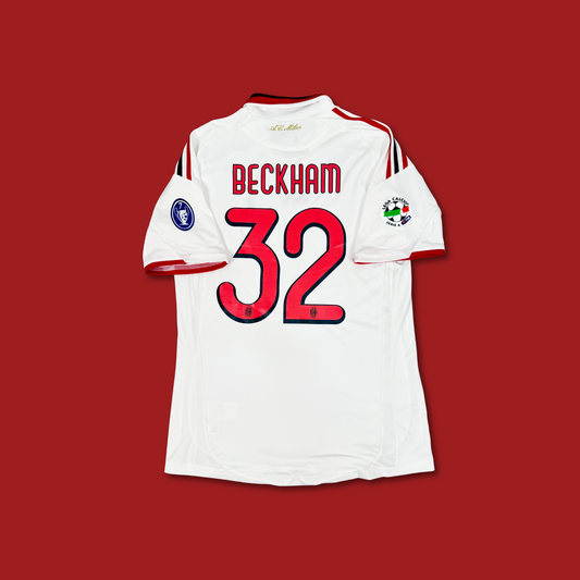 2009/10 AC Milan Away Shirt - Beckham - M