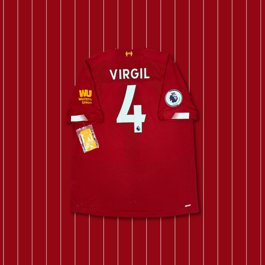 2019/20 Liverpool Home Shirt - Van Dijk - New with Tag - XL