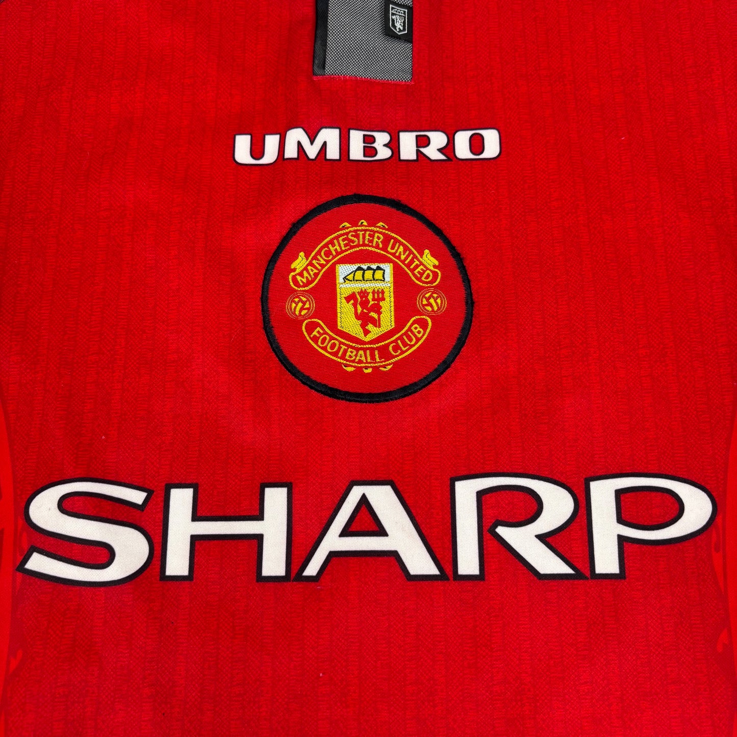 1996/97 Manchester United Home Shirt with Short - Cantona - XL