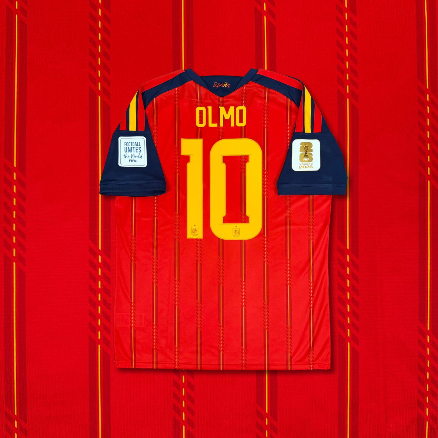 2026/27 Spain Home Shirt - Olmo - L - New with Tag