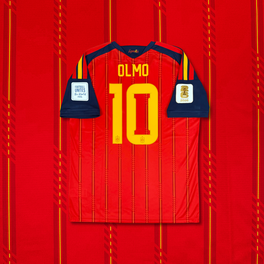 2026/27 Spain Home Shirt - Olmo - L - New with Tag