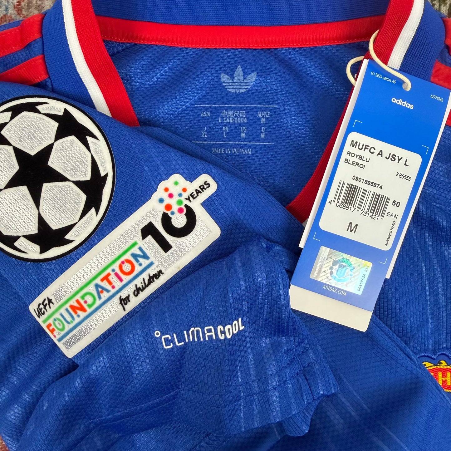 2026/27 Manchester United Away Longsleeve Shirt - Cunha - New with Tag - M