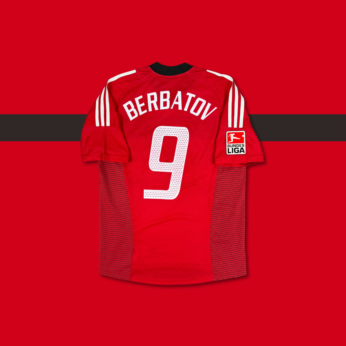 2003/04 Bayer Leverkusen Home Shirt - Berbatov - S