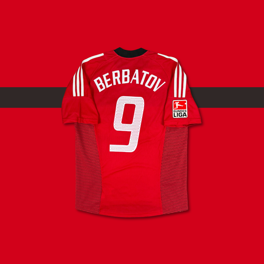 2003/04 Bayer Leverkusen Home Shirt - Berbatov - S