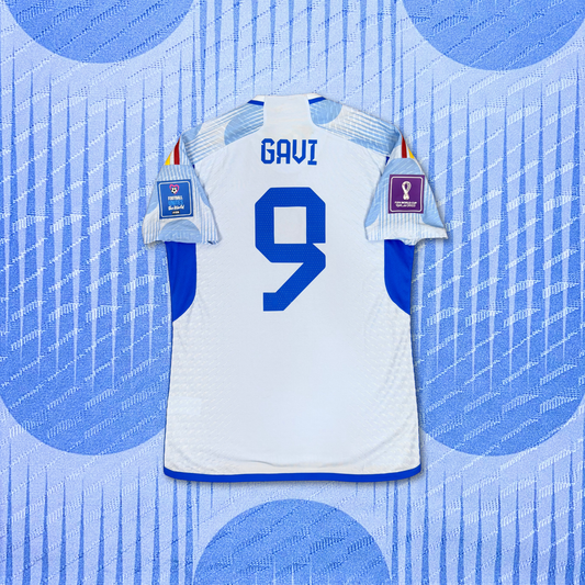 2022/23 Spain Away Shirt -  Player Issue - Gavi - L - New with Tag