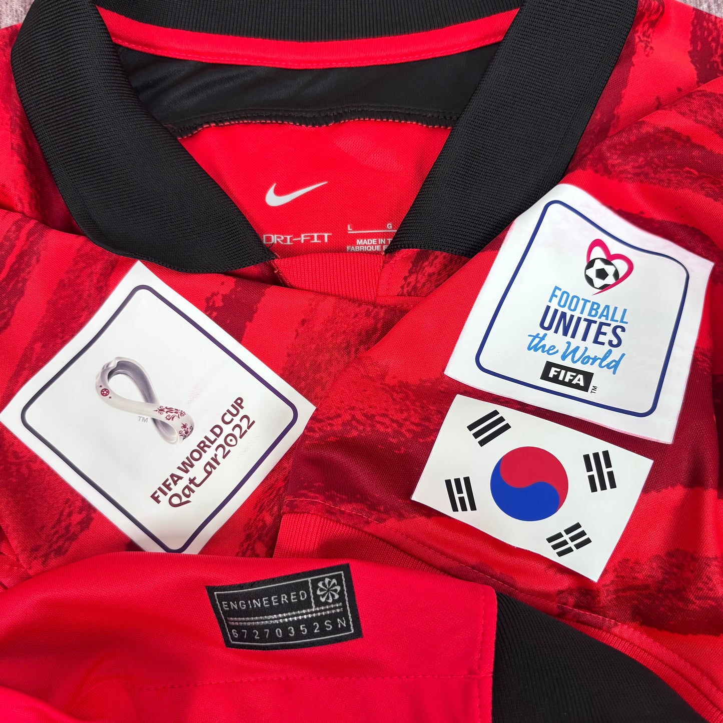 2022/23 South Korea Home Shirt - Son - L