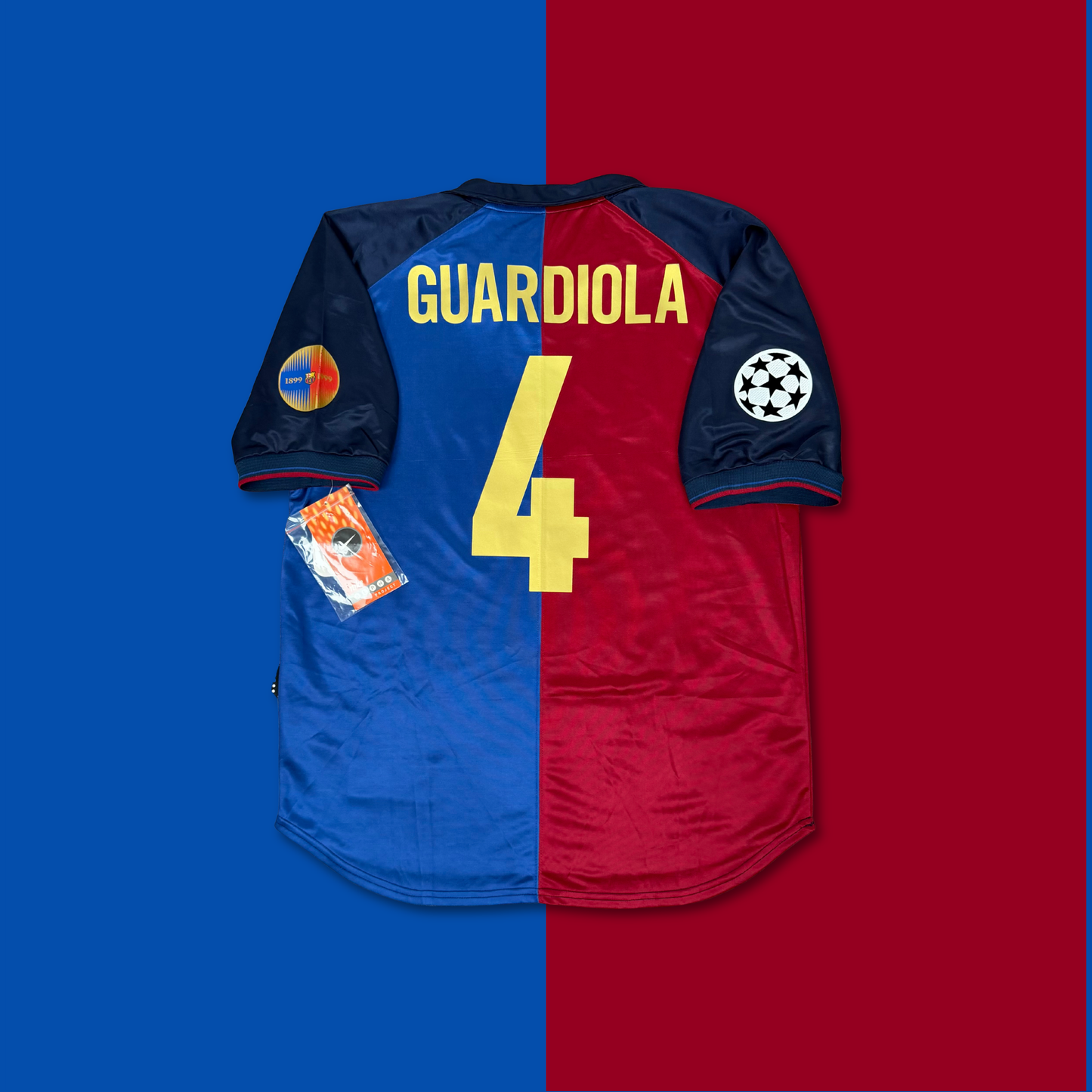 1999/00 Barcelona Centenary Home Shirt - Guardiola - M