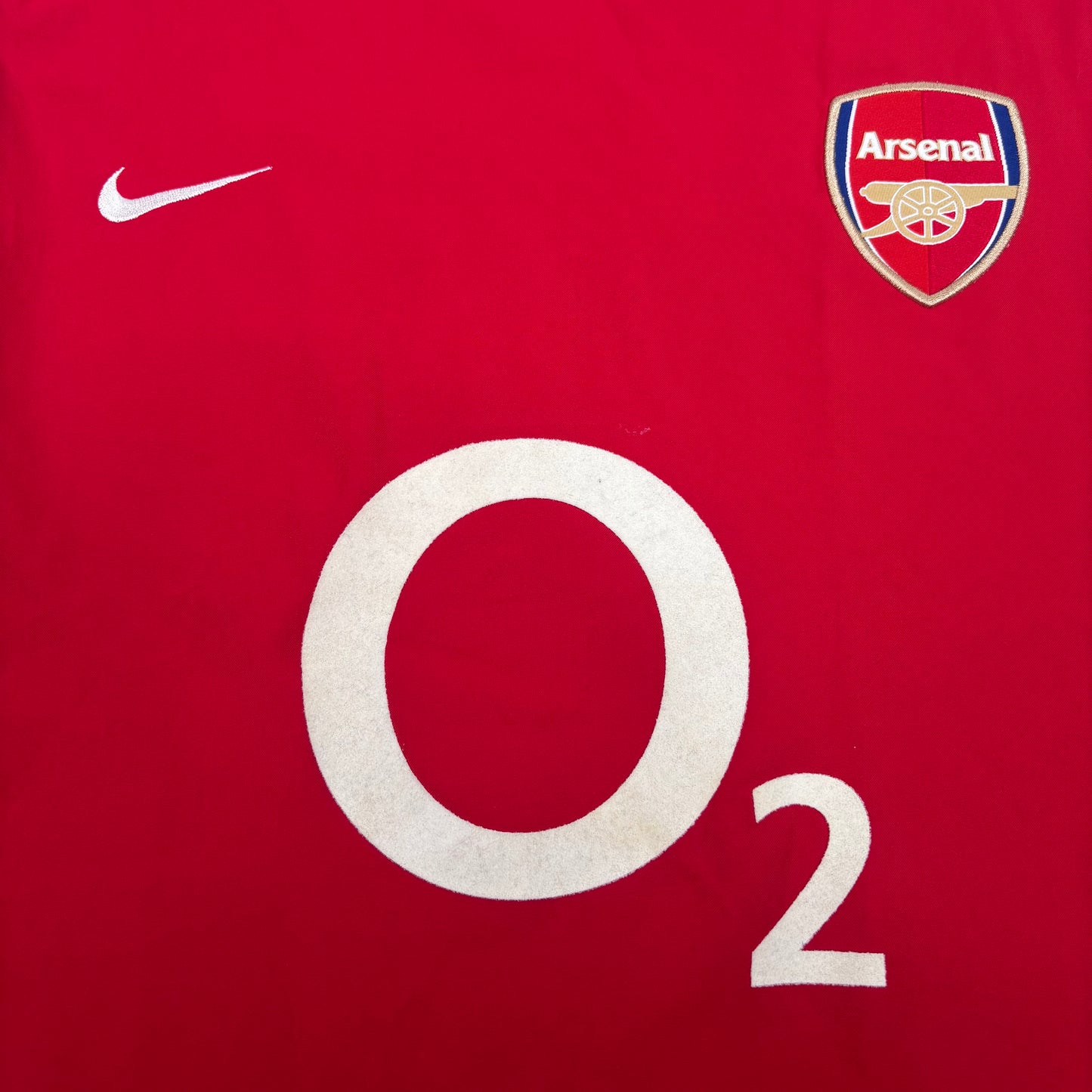 2003/04 Arsenal Home Shirt - Bergkamp - XL
