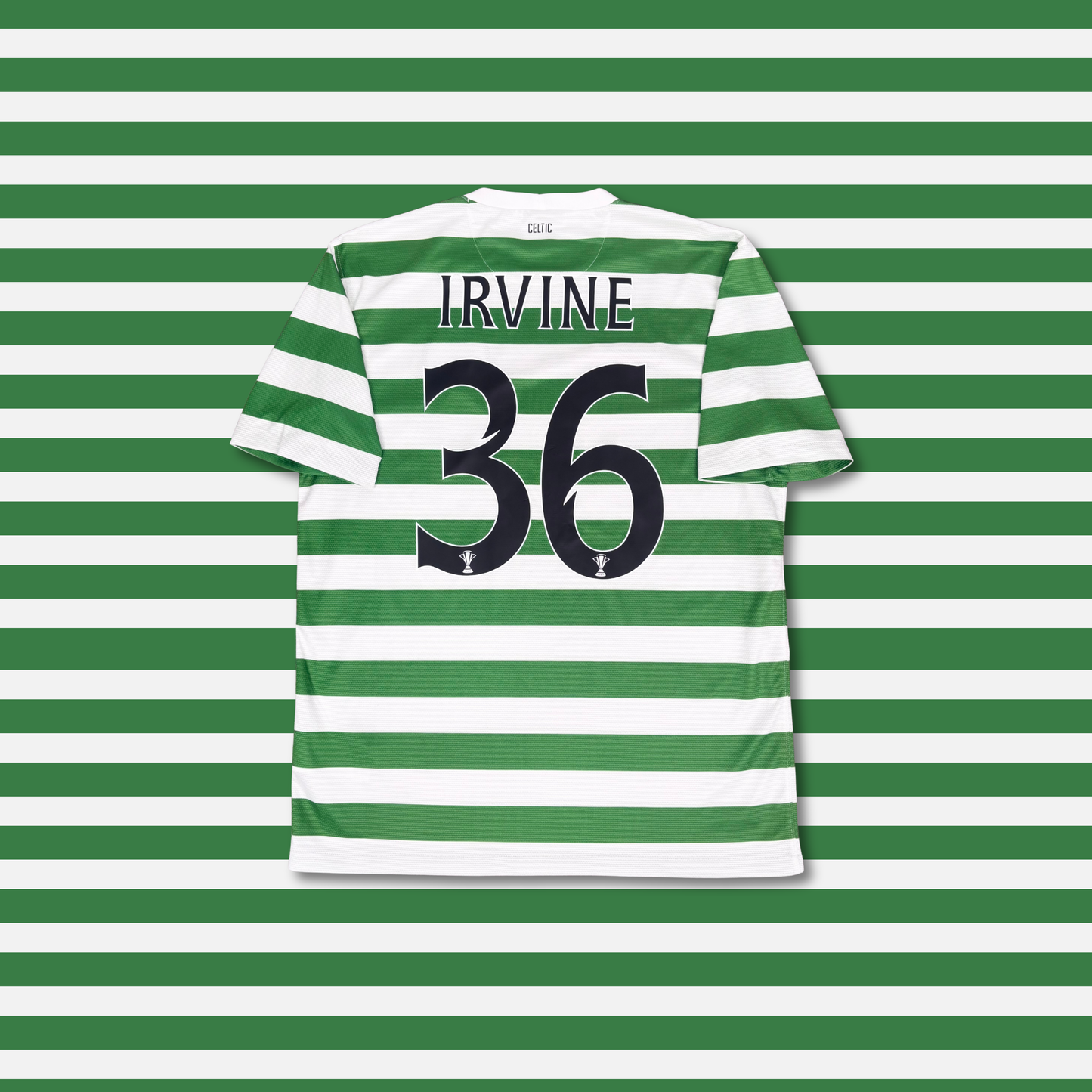 2013/14 Celtic Home Shirt - Irvine - L