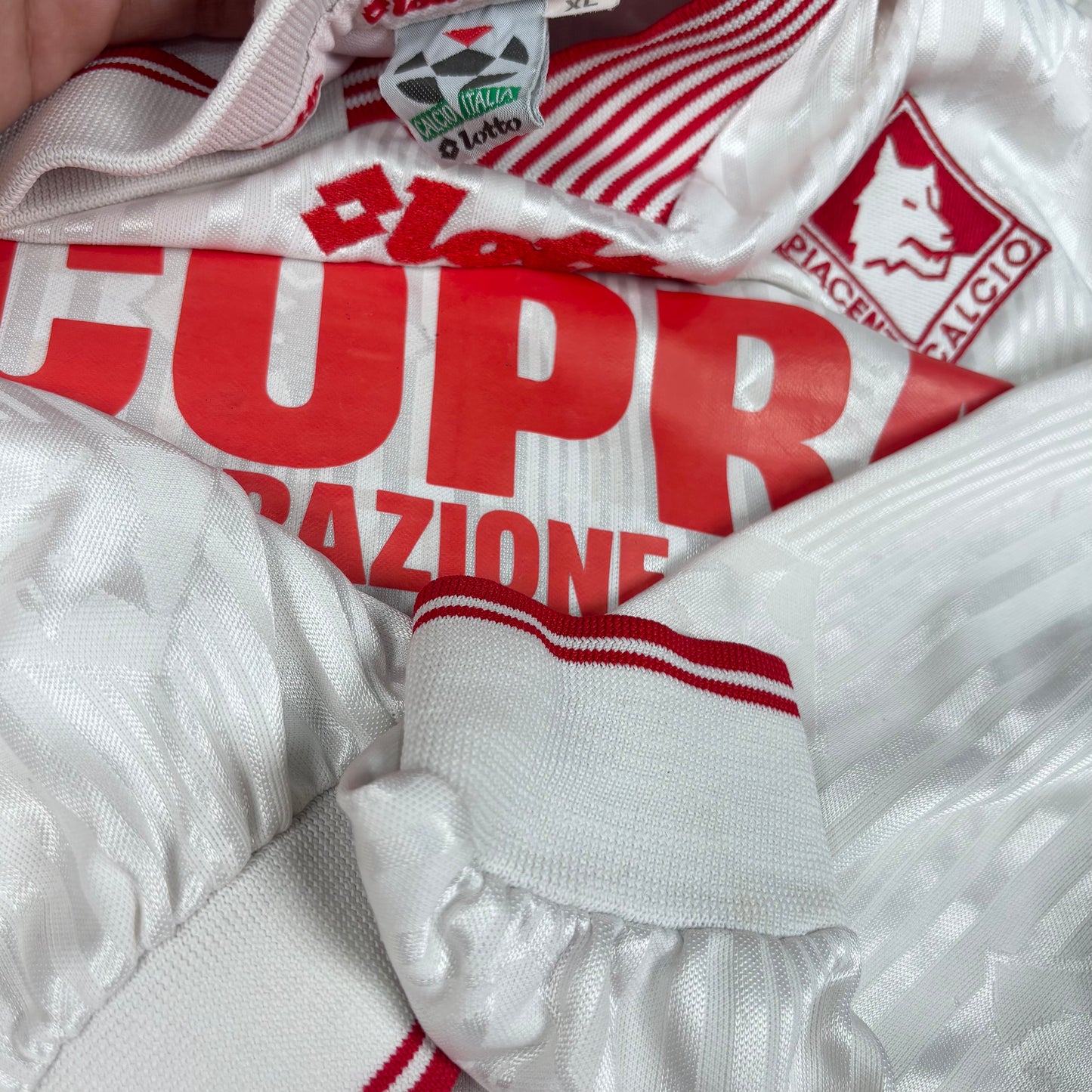 1997/98 Piacenza Home Longsleeve Shirt - Inzaghi - XL