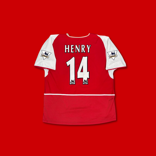 2002/03 Arsenal Home Shirt - Henry - XL