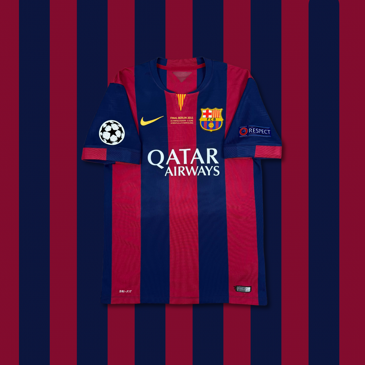 2014/15 Barcelona Home Shirt -  Neymar Jr - M