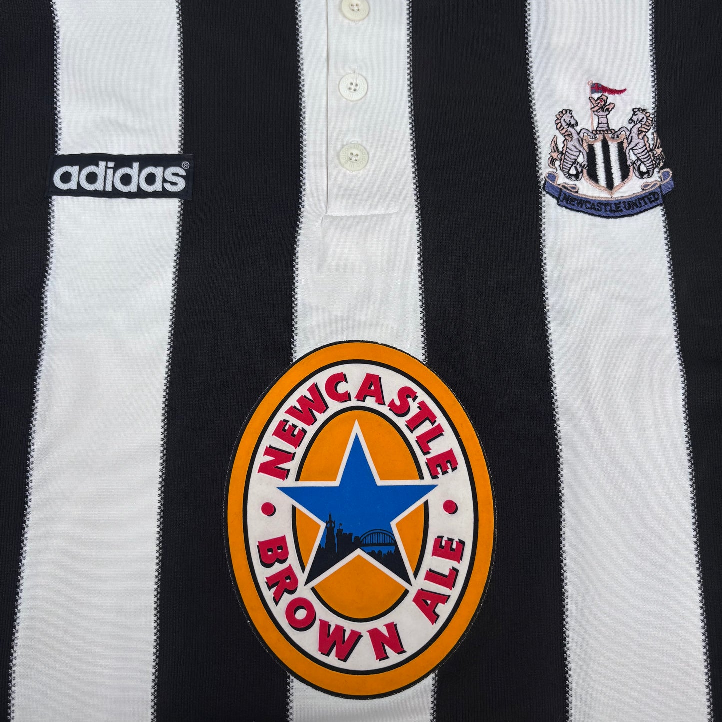 1996/97 Newcastle United Home Shirt - Shearer - L