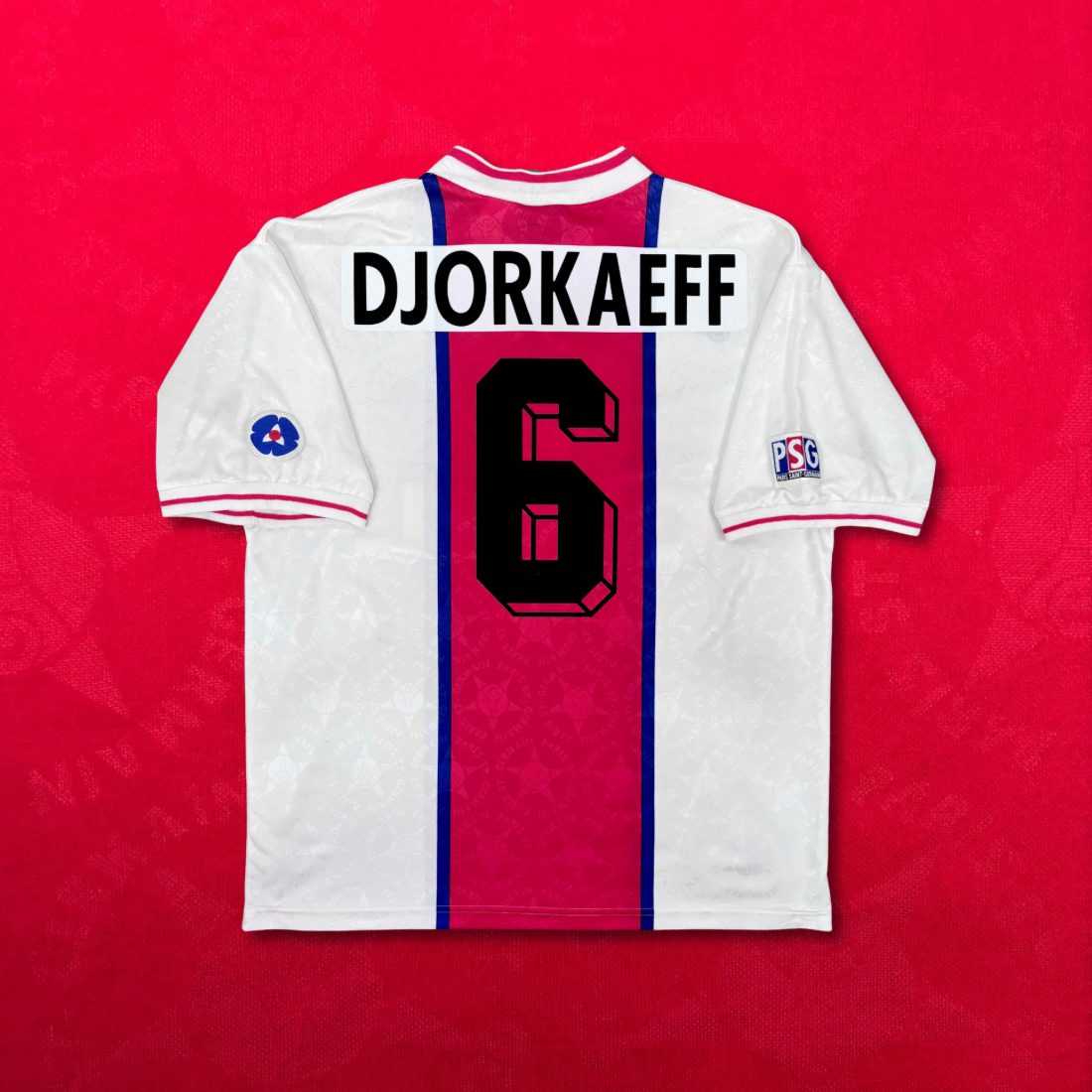 1995/96 Paris Saint Germain Away Shirt - Djorkaeff - L