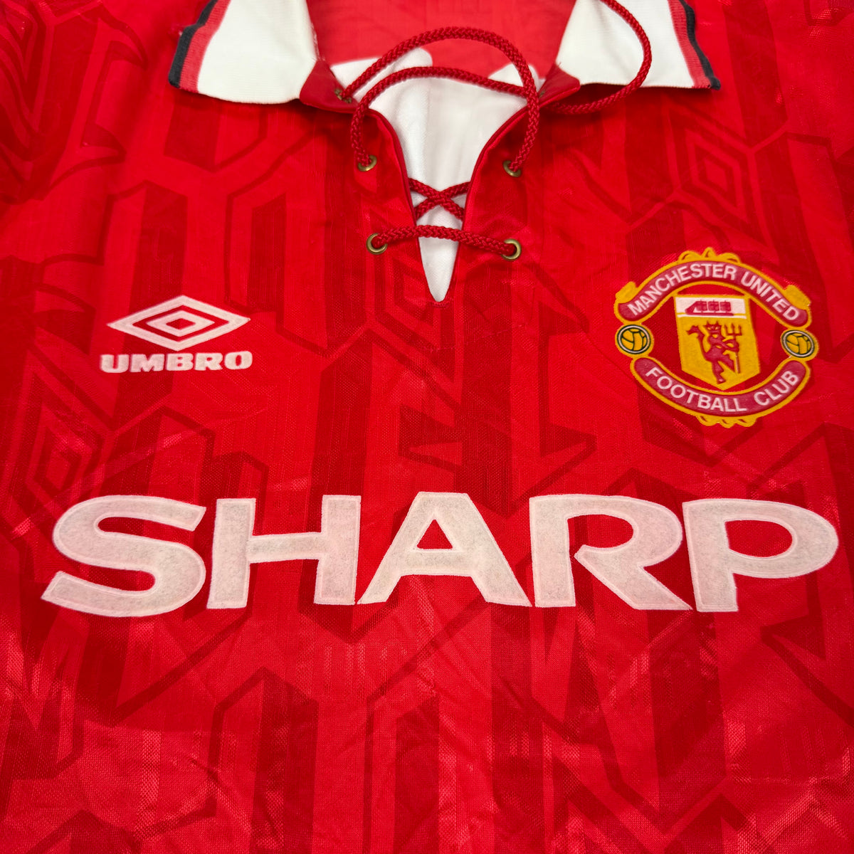 1992/93 Manchester United Home Shirt - Cantona - M