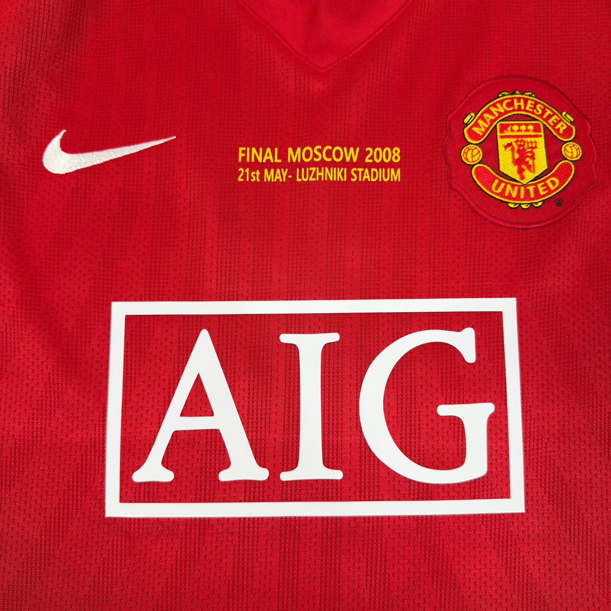 2007/08 Manchester United Home Shirt - Cristiano Ronaldo - M