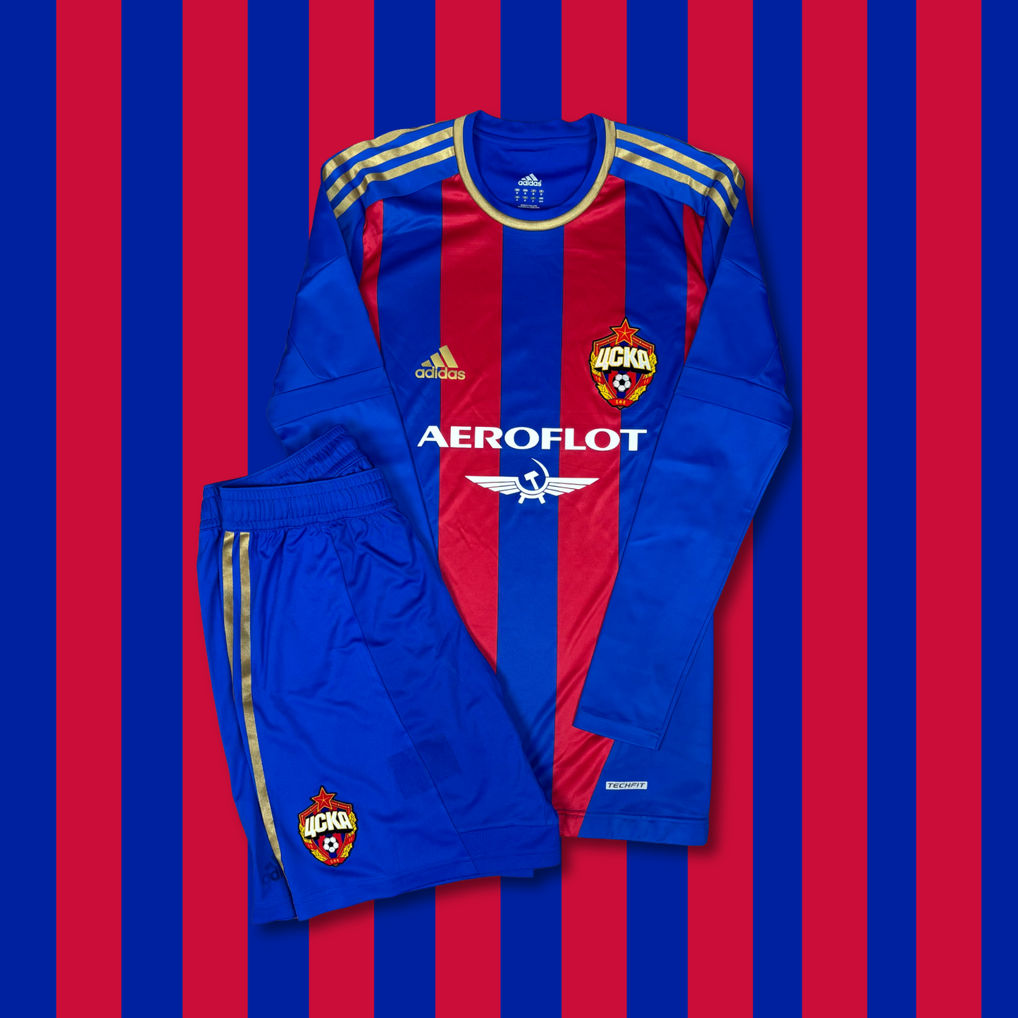 2012/13 CSKA Moscow Home Longsleeve Shirt - Honda - Player Issue