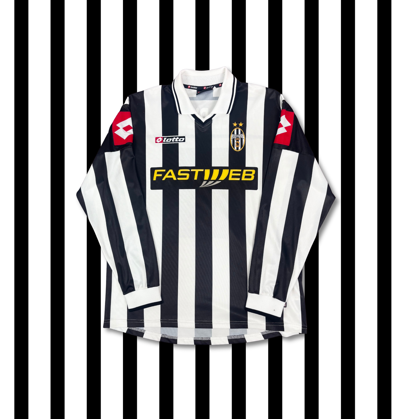 2001/02 Juventus Home Longsleeve Shirt - Del Piero - L