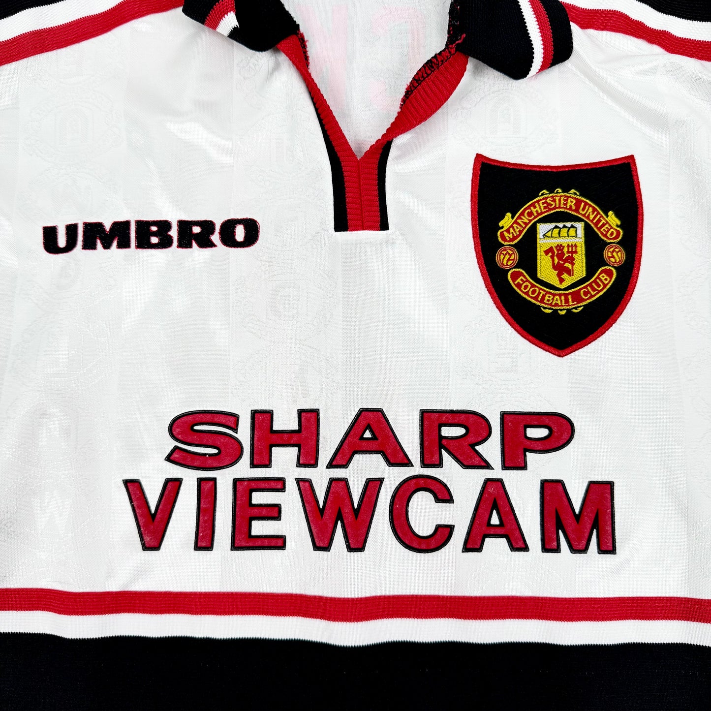 1997/98 Manchester United Away Shirt - Beckam - L