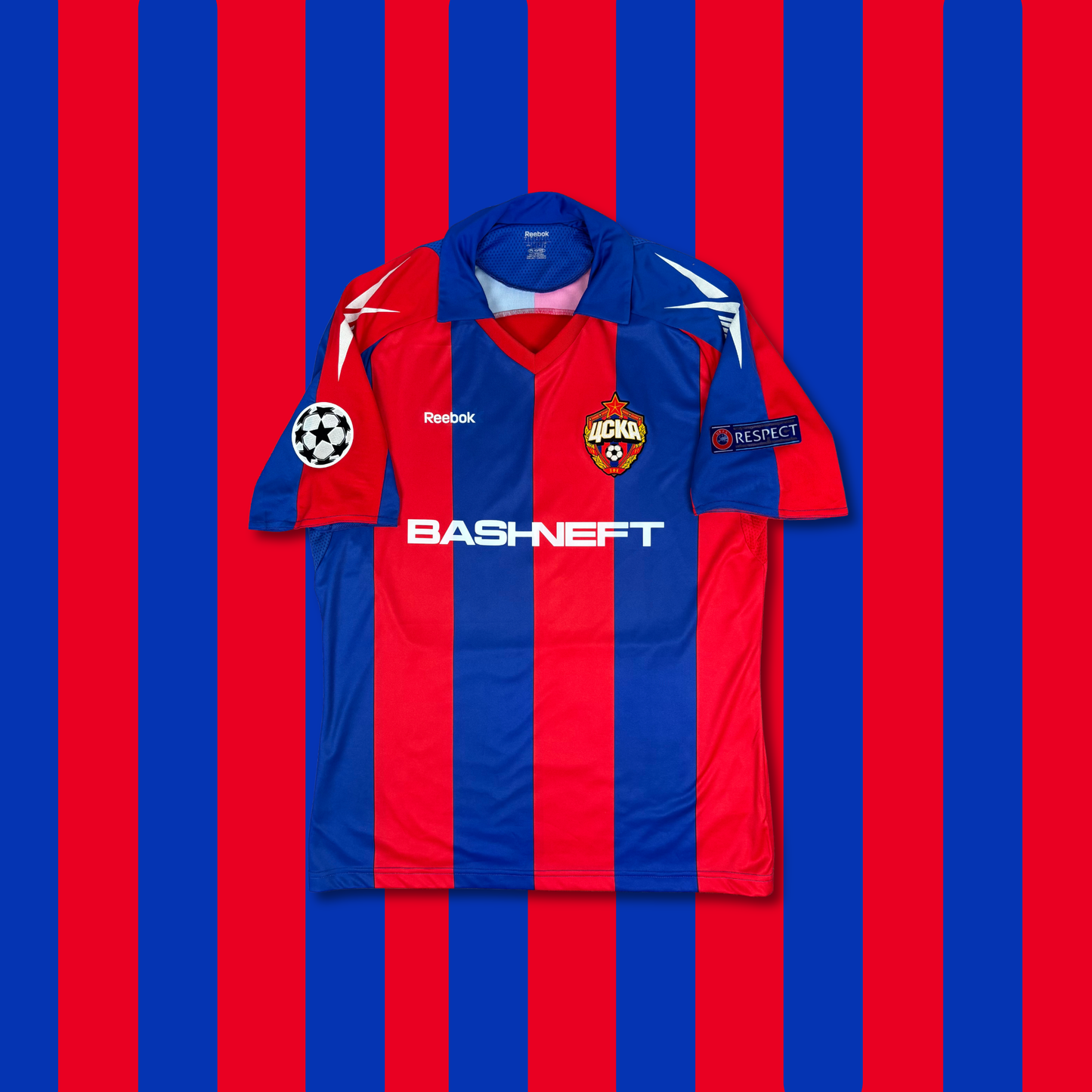2010/11 CSKA Moscow Home Shirt - Honda - L