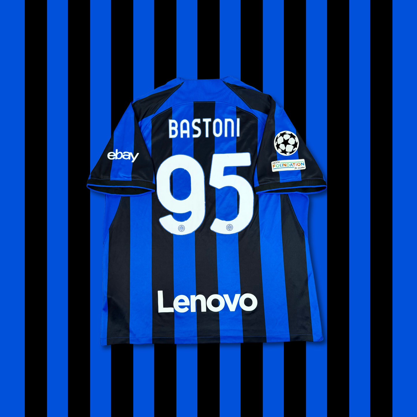 2022/23 Inter Milan Home Shirt - Bastoni - XXL