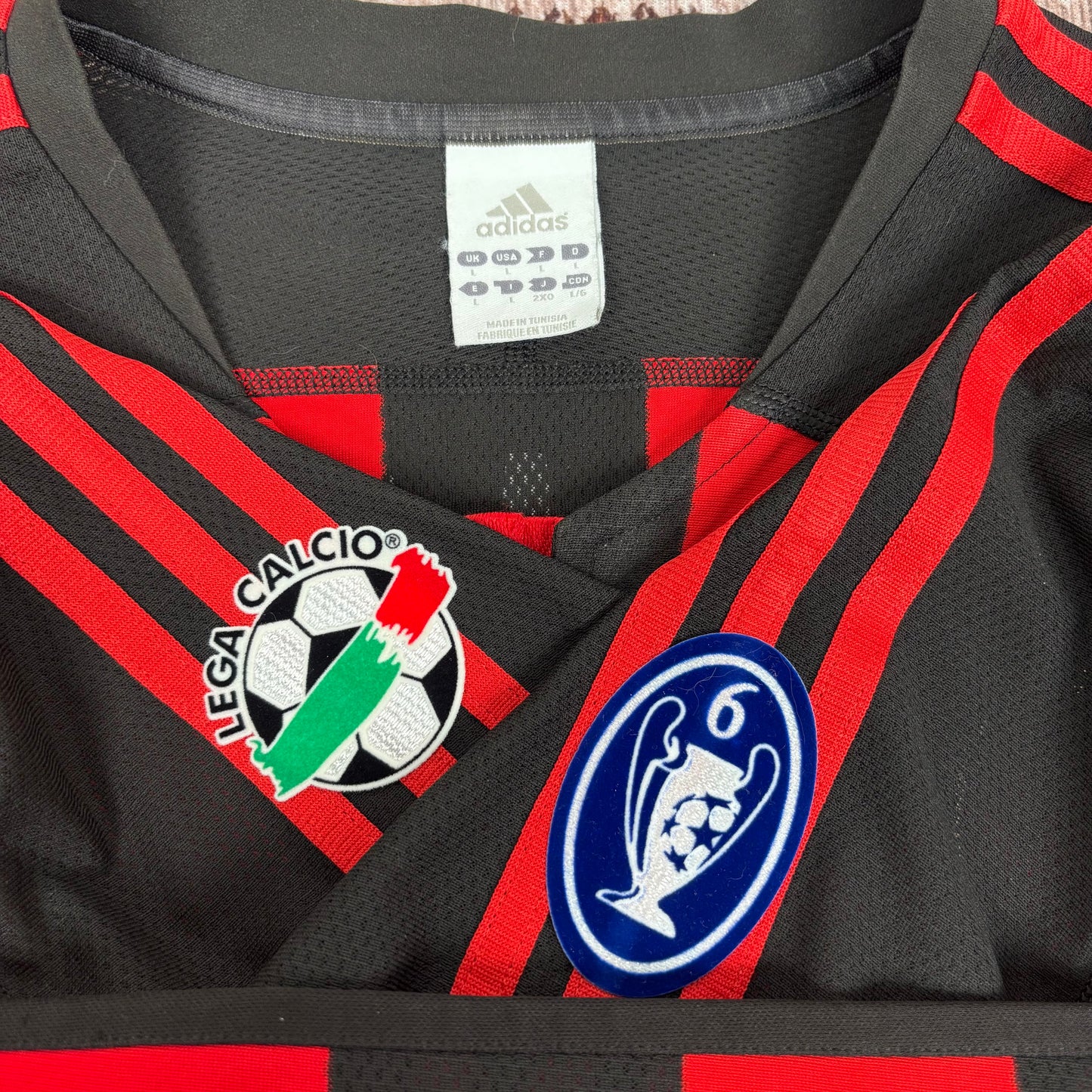 2003/04 AC Milan Home Shirt - Inzaghi - L