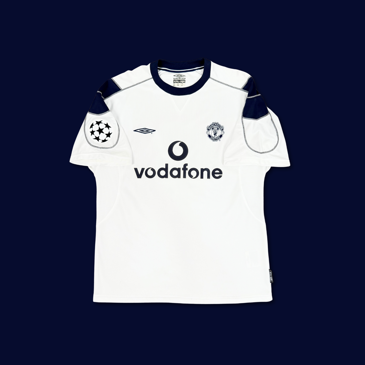 2000/01 Manchester United Away Shirt - Beckham - M