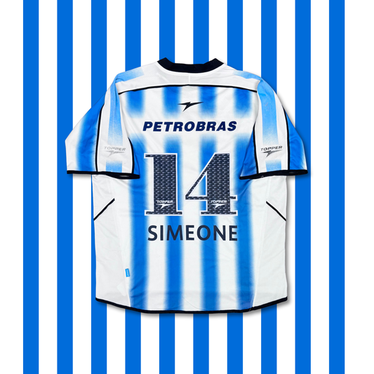 2005/06 Racing Club Home Shirt - Simeone - L