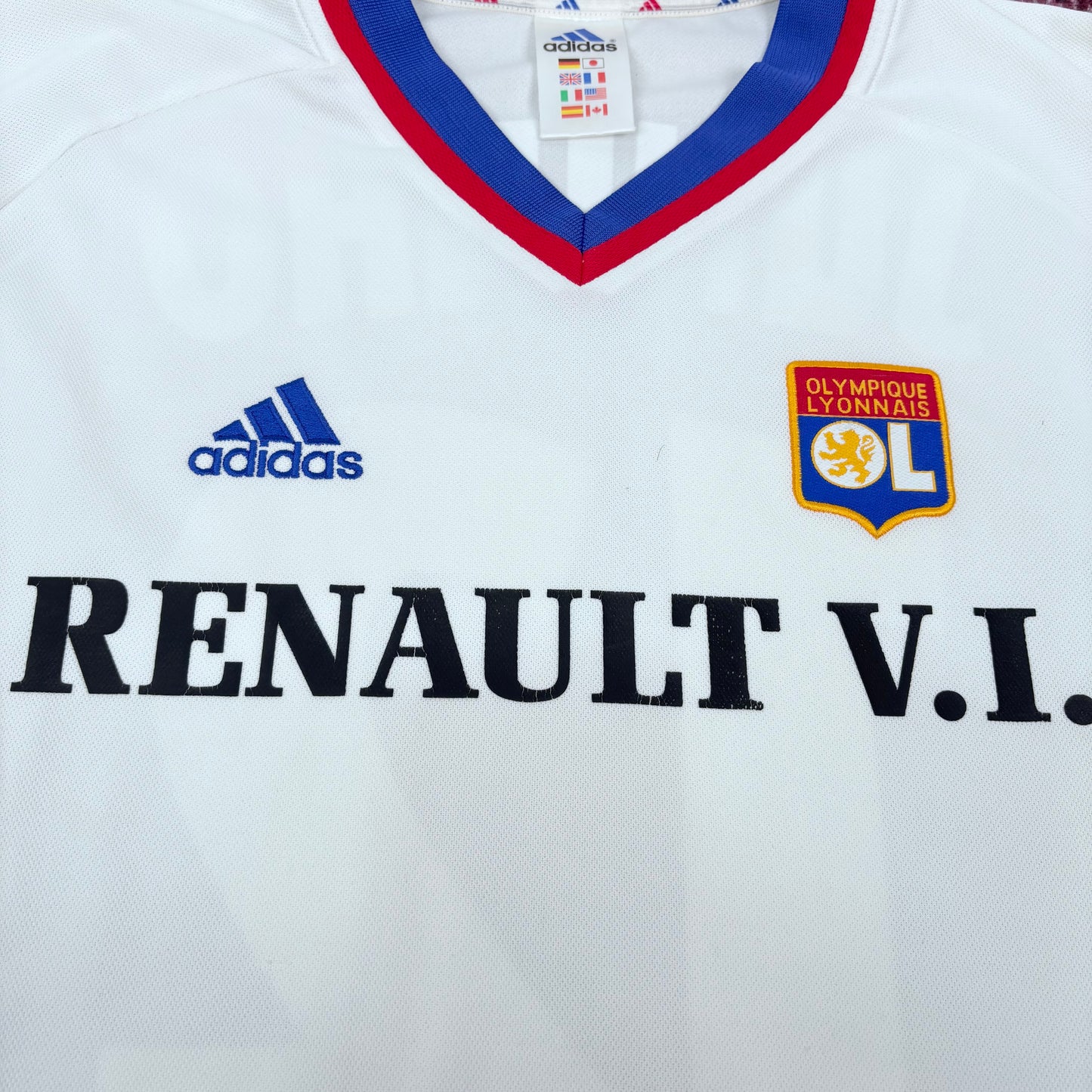2001/02 Olympique Lyon Home Shirt - Juninho - XL