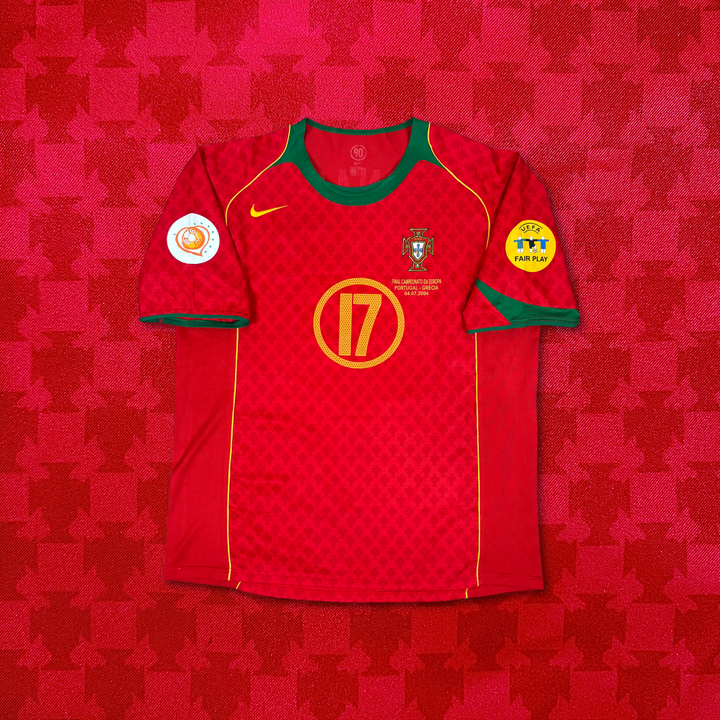 2004/05 Portugal Home Shirt - Cristiano Ronaldo - XL