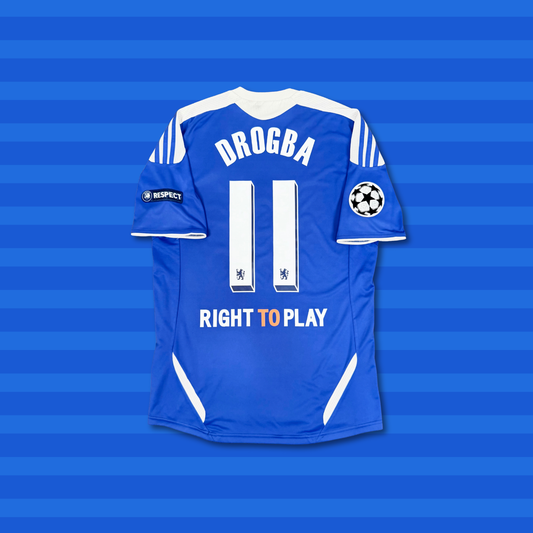 2011/12 Chelsea Home Shirt - Drogba - M