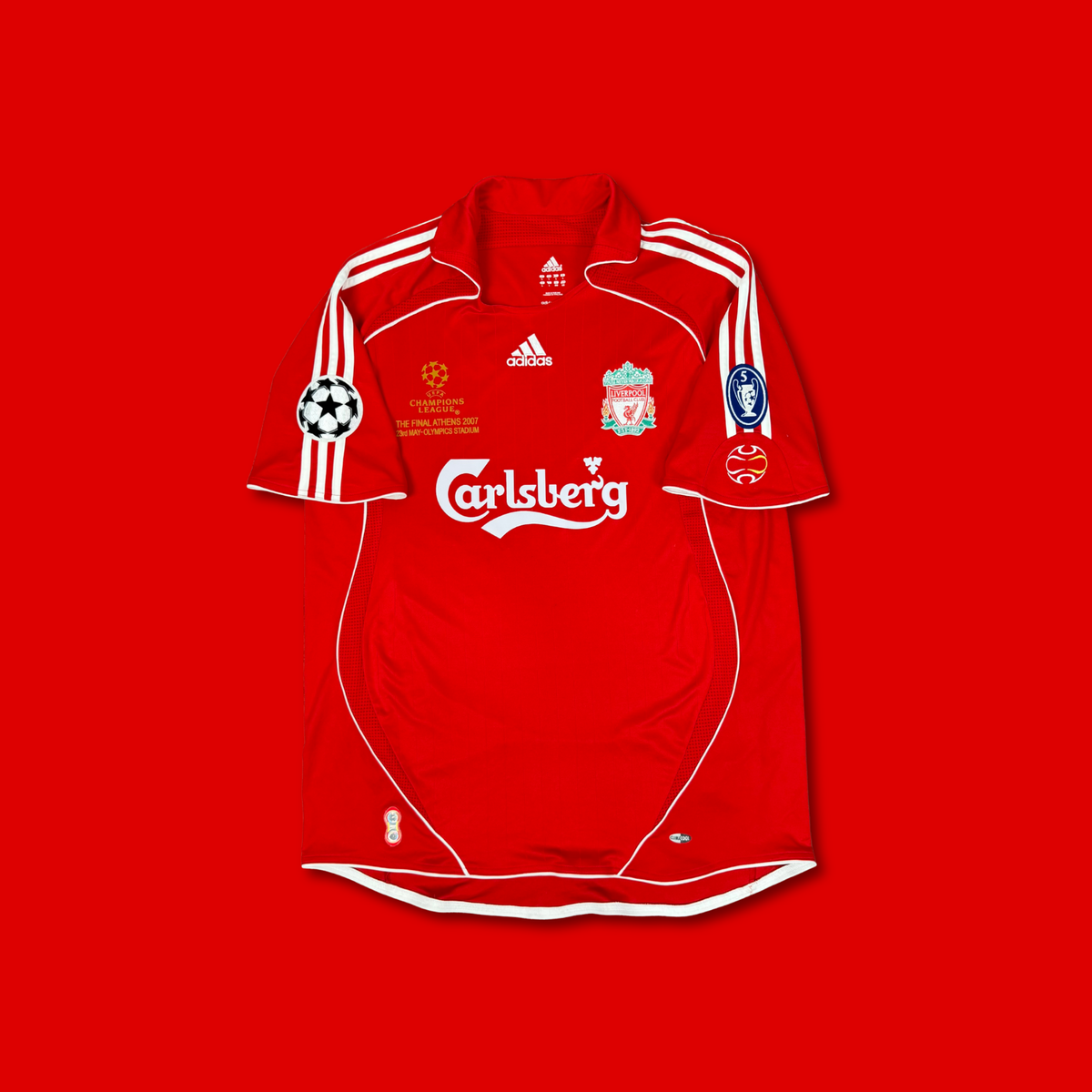 2006/07 Liverpool Home Shirt - Gerrard - L