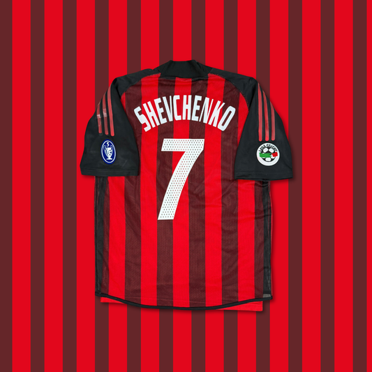 2002/03 AC Milan Home Shirt  - Player Issue - Shevchenko - M
