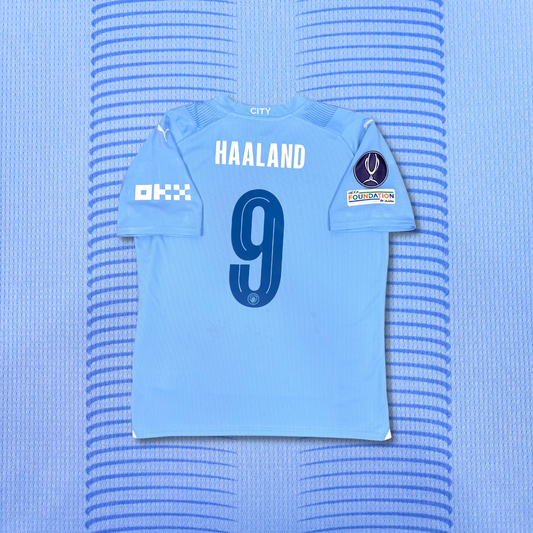 2023/24 Manchester City Home Shirt - Haaland - L - New with Tag