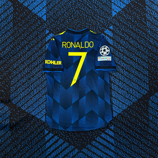 2021/22 Manchester United Third Shirt  - Player Issue - Cristiano Ronaldo - M
