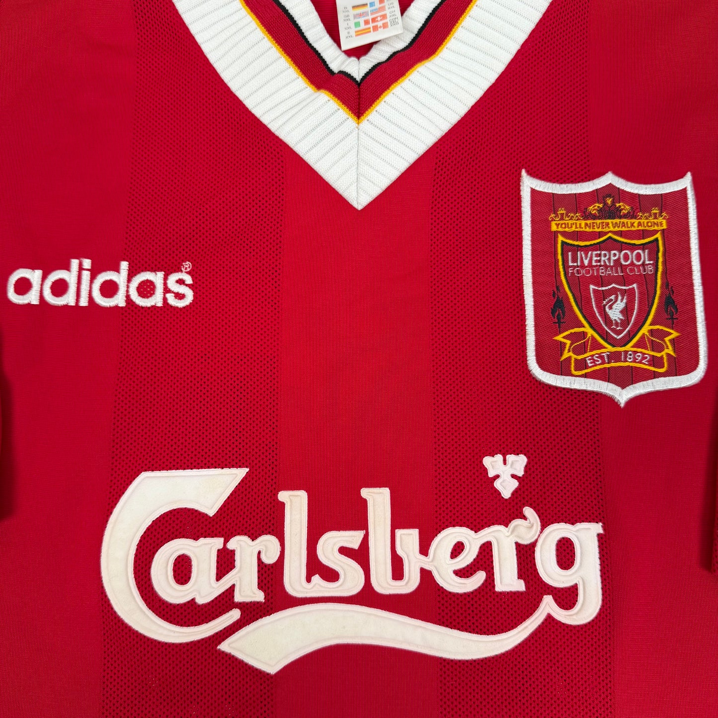 1995/96 Liverpool Home Shirt  - Fowler - XXL