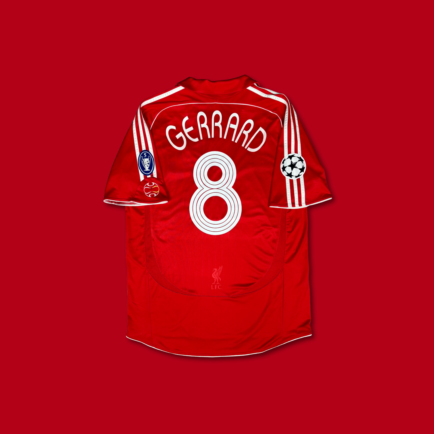 2006/07 Liverpool Home Shirt - Gerrard - L