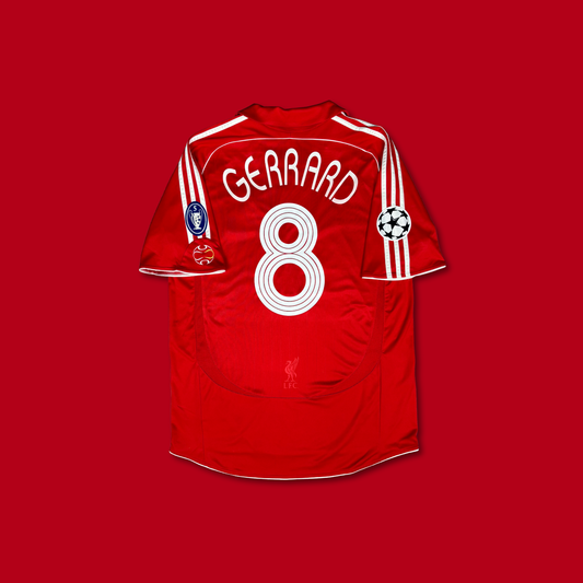 2006/07 Liverpool Home Shirt - Gerrard - L
