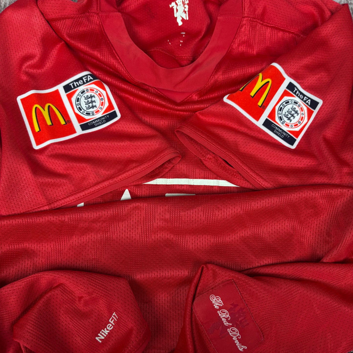 2007/08 Manchester United Home Shirt - Ronaldo - XL