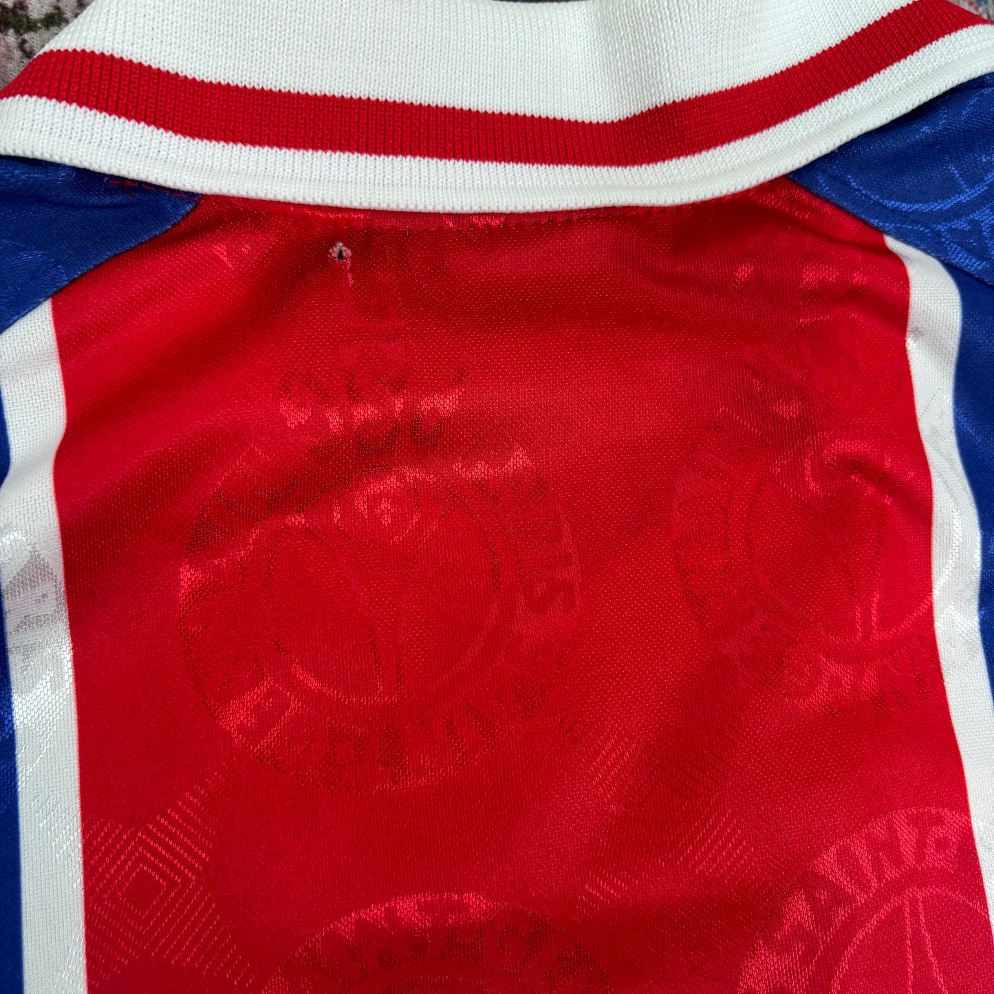 1996/97 Paris Saint Germain Home Shirt - L - Anelka