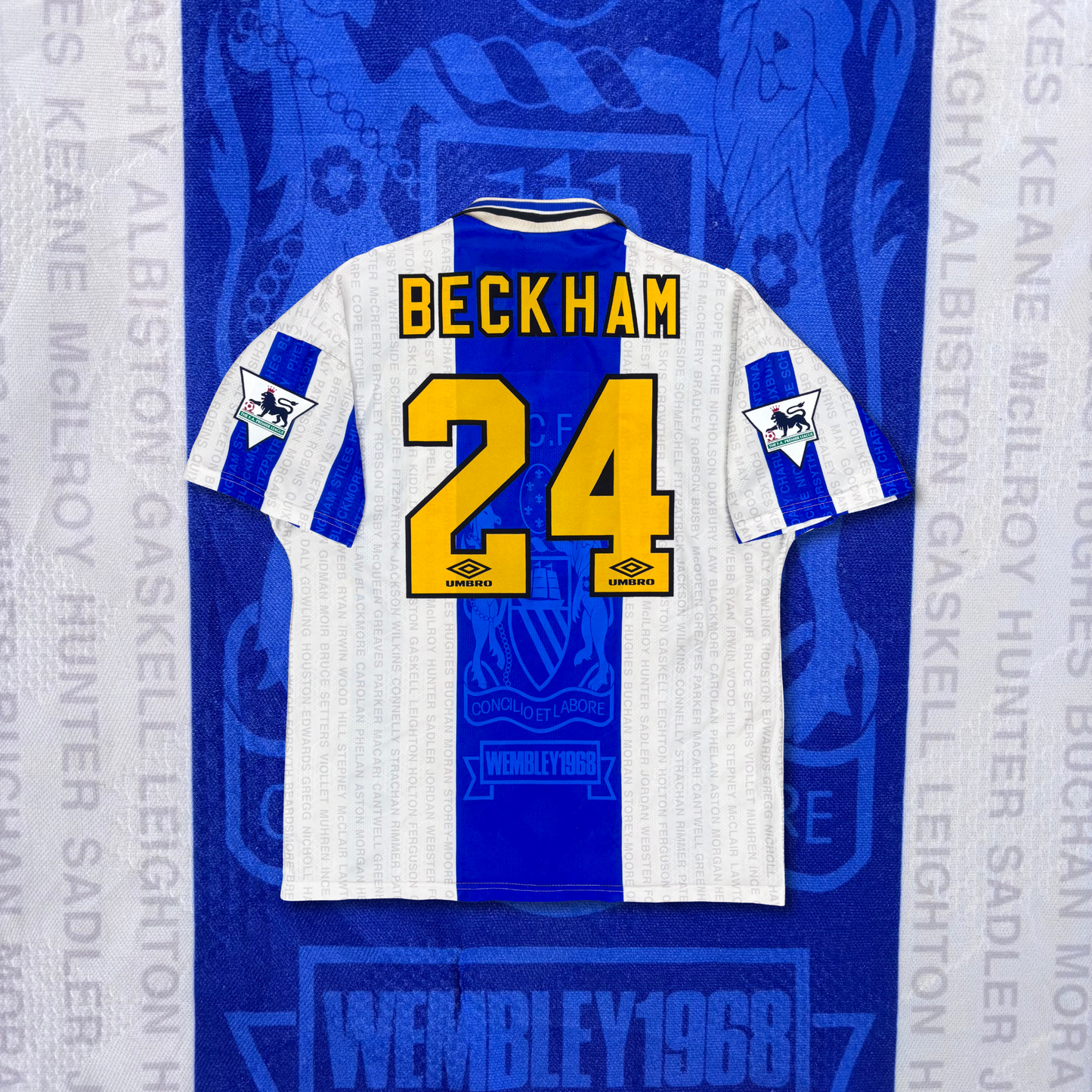 1994/95 Manchester United Third Shirt - Bekham - L